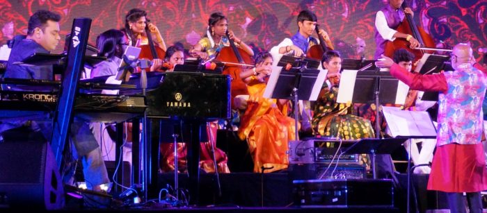 ARR and Sunshine Orchestra and conductor Srinivasa Murthy